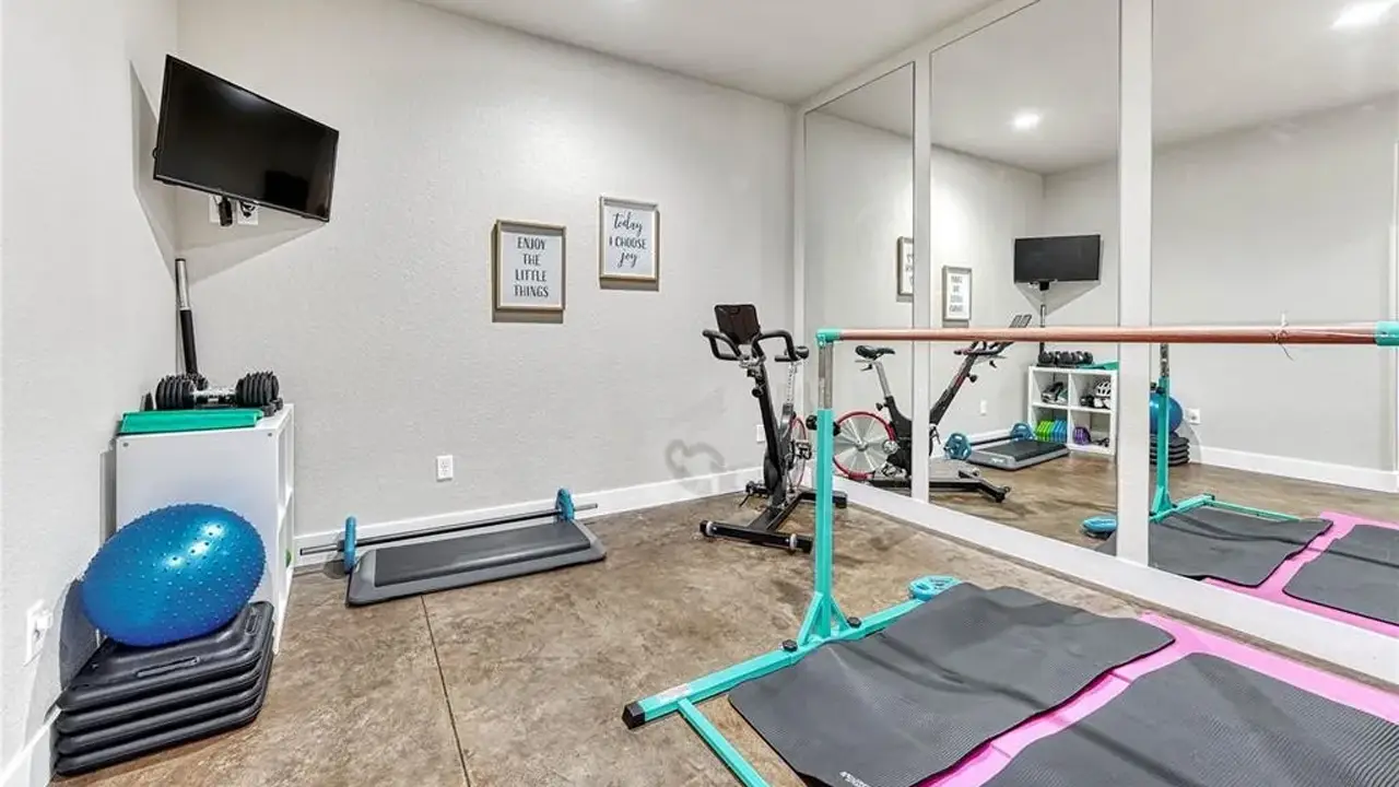 Basement Finish Home Gym