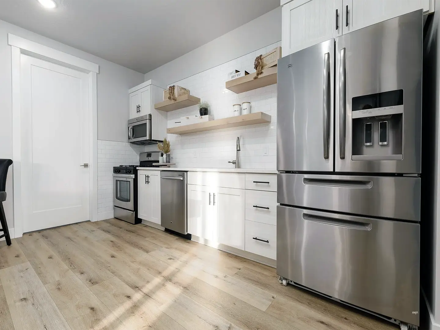Basement Apartment Kitchen