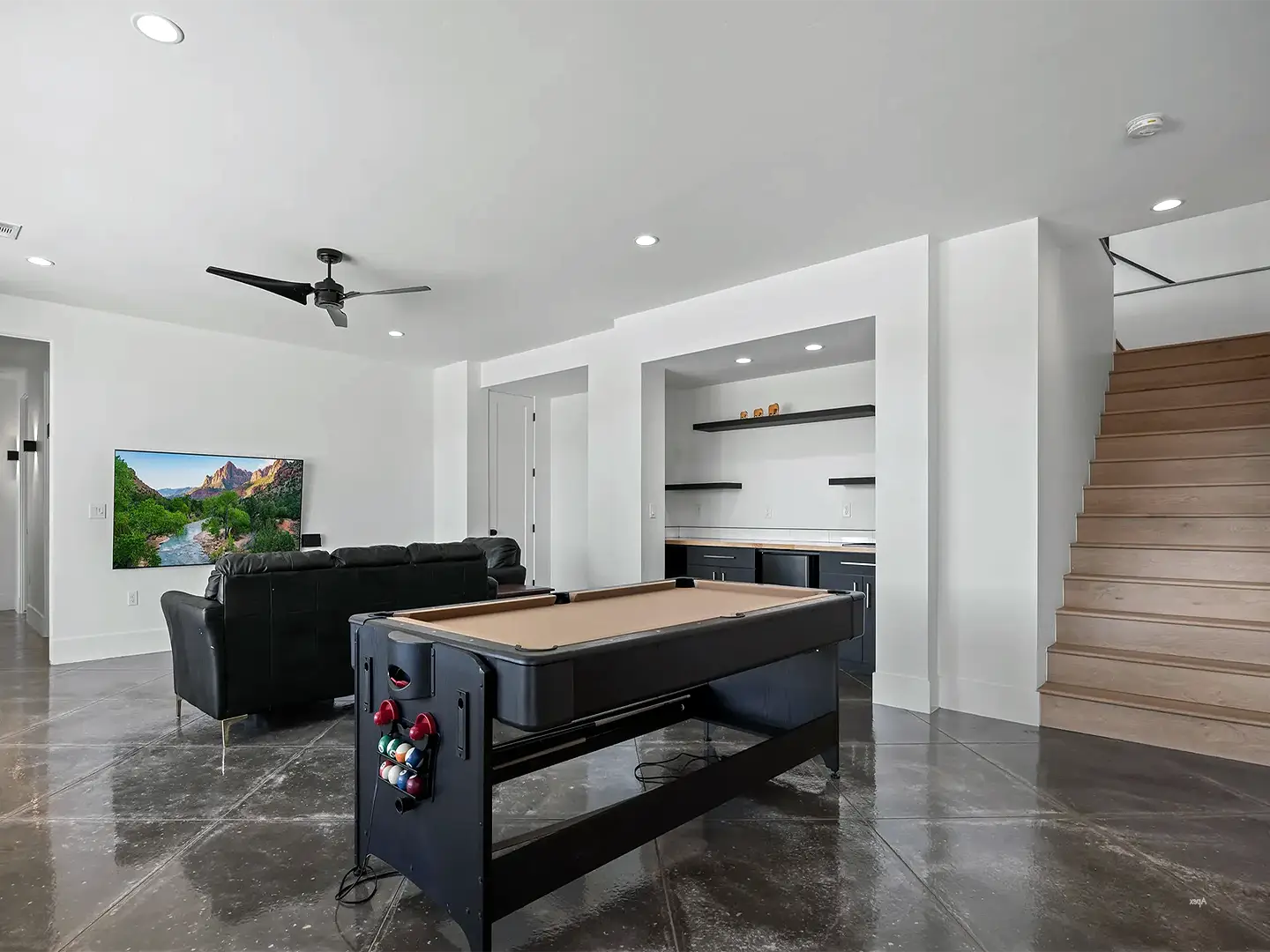 Utah Basement Finishing: Family Room